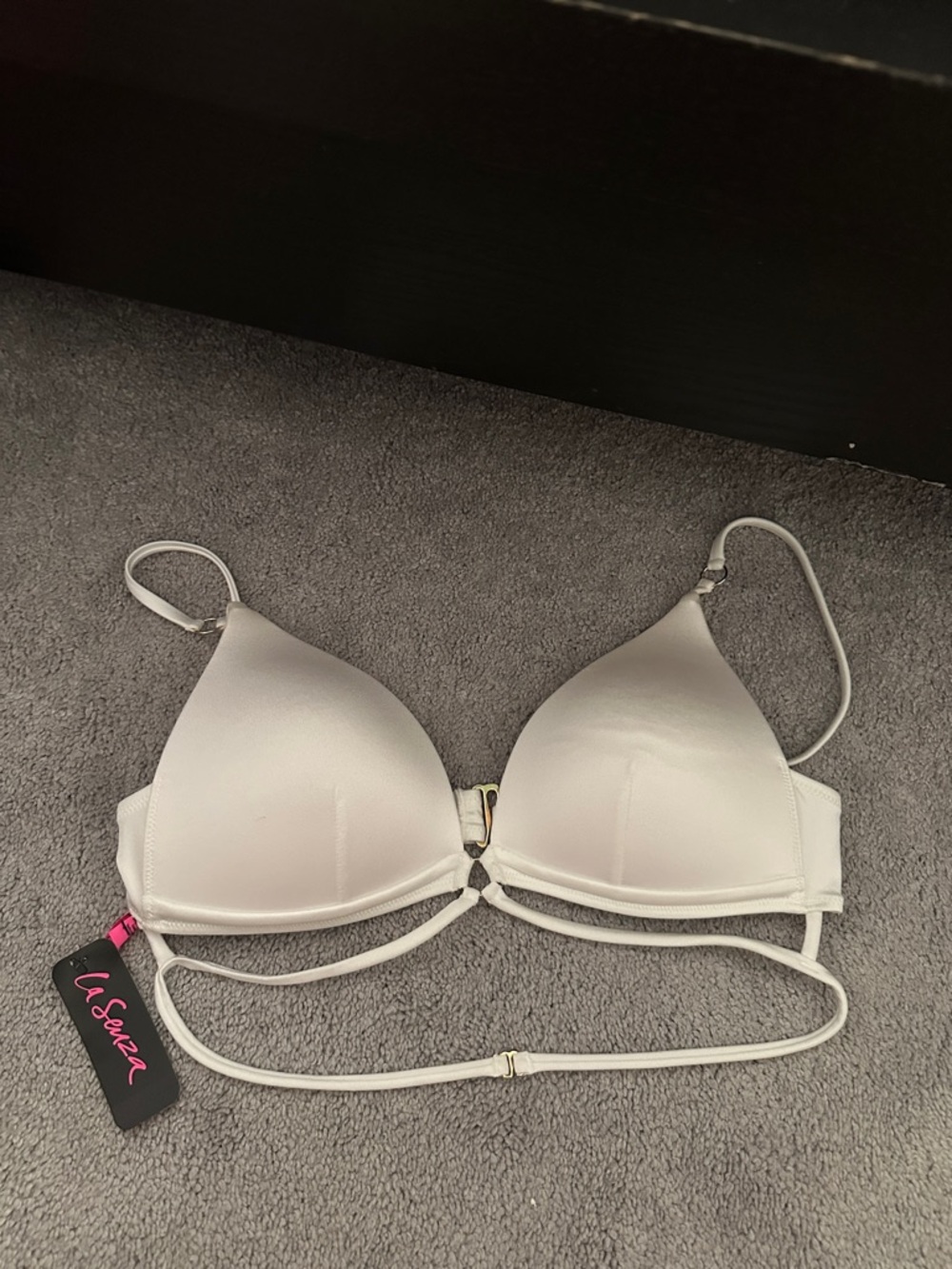 La SENZA White Strappy Swim Top